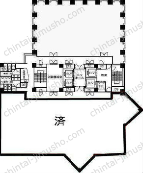 龍角散ビルの間取図