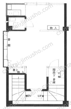 森田リズム共同ビル3階の間取図