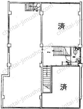 松岡八重洲ビルの間取図