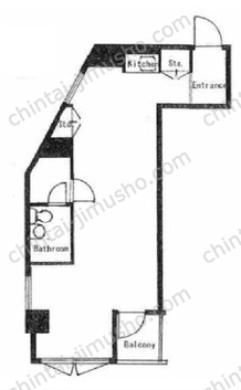 PAN南青山の間取図