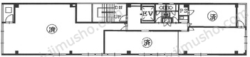 新横浜磯栄ビルの間取図