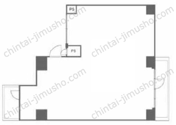 エスペランサ神田神保町ⅢB1階の間取図