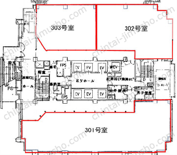 横浜クリエーションスクエアの間取図