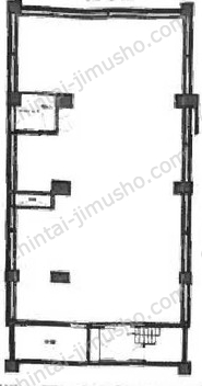ホッコク人形町ビルB1階の間取図