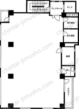 土屋ビルの間取図