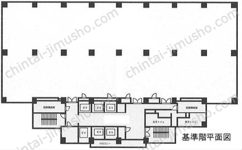 JSプログレビル1階の間取図