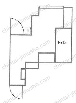 プレステージ中目黒1階の間取図