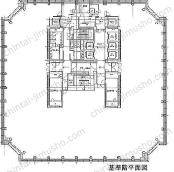 愛宕グリーンヒルズMORIタワーの間取図