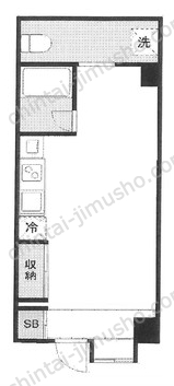 エルスタンザ亀有の間取図