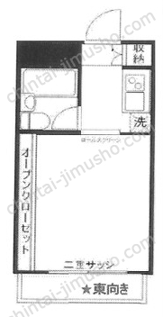 エルスタンザ亀有の間取図