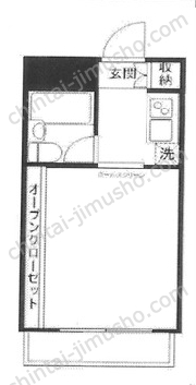 エルスタンザ亀有の間取図