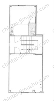 小柳ビル3階の間取図