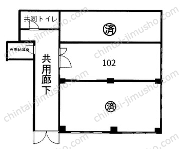 山下ビルの間取図