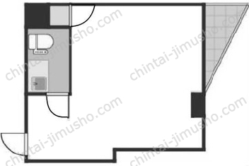 新宿オリンピックマンションの間取図