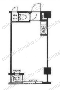 渋谷道玄坂プラザ仁科屋ビルの間取図