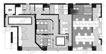 半蔵門MKビル1Fの間取図