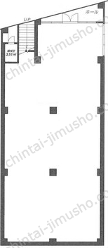神宮前COURT B1階の間取図