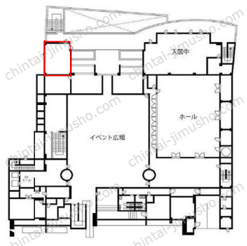 建築会館2階の間取図
