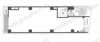 VORT上野広小路1階の間取図
