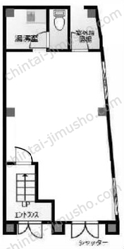 弥生マンション目白台1階の間取図