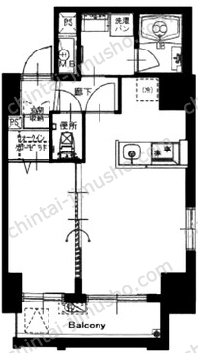 CASA AZABU Le Grandの間取図