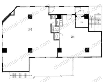 松本マンションの間取図