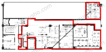 新東陽ビル／ハローオフィス東陽町3階の間取図