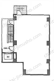 Frame西麻布2階の間取図