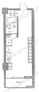 ホテル＆レジデンス六本木の間取図