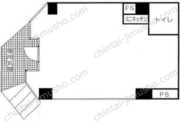第3瑞穂ビルの間取図