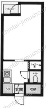 ノア道玄坂の間取図