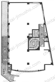鳳翔ビル／アントレオフィスIFS四ツ谷六番町の間取図