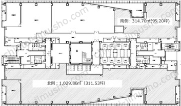 トレードピアお台場の間取図