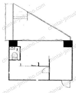 日興パレス三番町1階の間取図