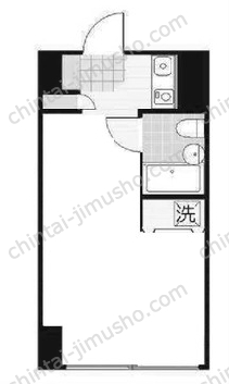 アルベルゴ乃木坂の間取図