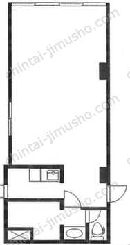 新宿セブンビルの間取図