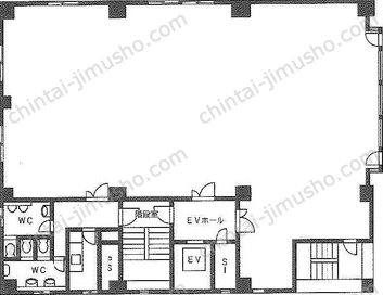 小川ビル4階の間取図