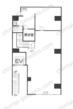 THE KINDAI 8 IKEBUKURO1階の間取図
