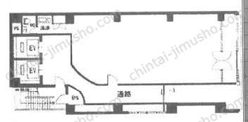 吉野第二ビルの間取図