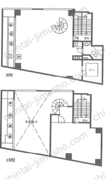 麹町K－118ビルの間取図