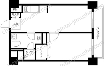 チサンマンション原宿2階の間取図