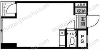 本郷コーポレイションの間取図