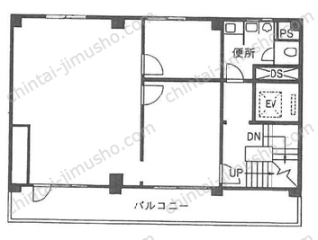 第2サンビルの間取図