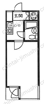 セントラル東銀座の間取図