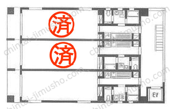 月村マンションNo.28の間取図