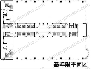 クイーンズタワーBの間取図