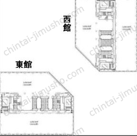 ソリッドスクエアの間取図