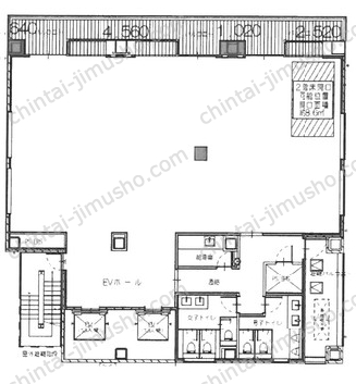 AND FIRST BLDG3Fの間取図