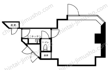 世田谷ビジネススクエアヒルズⅡの間取図