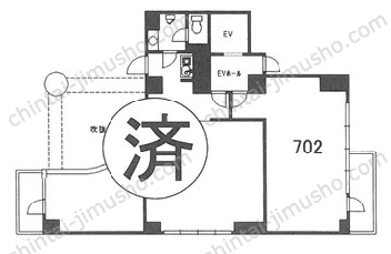 カリヨン・プラスの間取図
